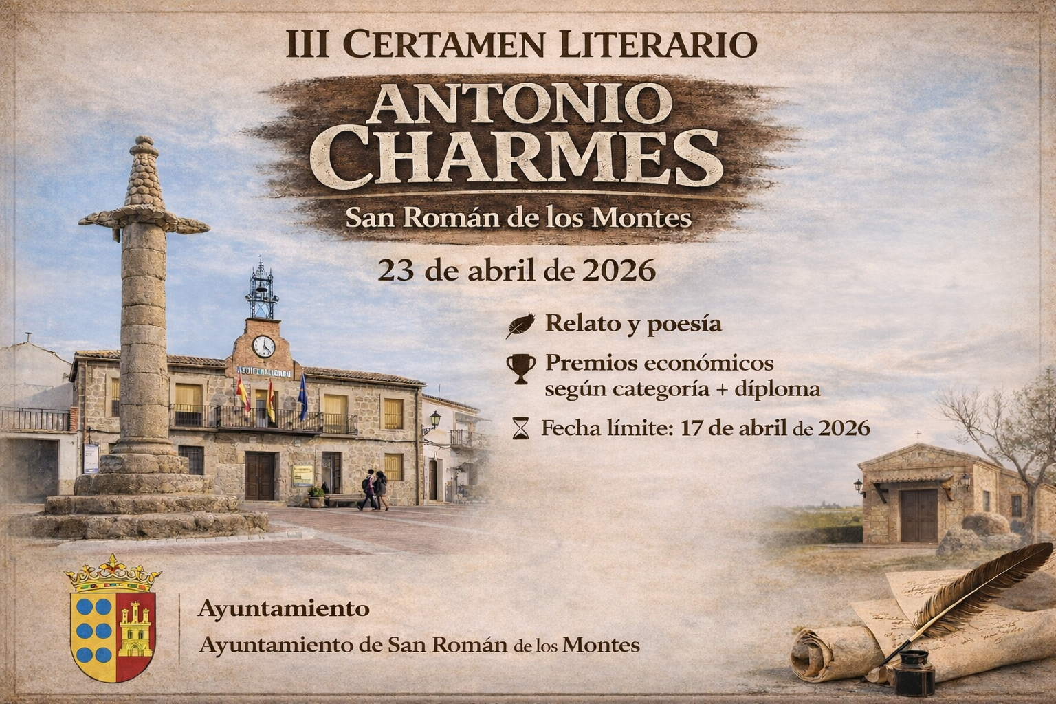 3er Certamen literario Antonio Charmes
