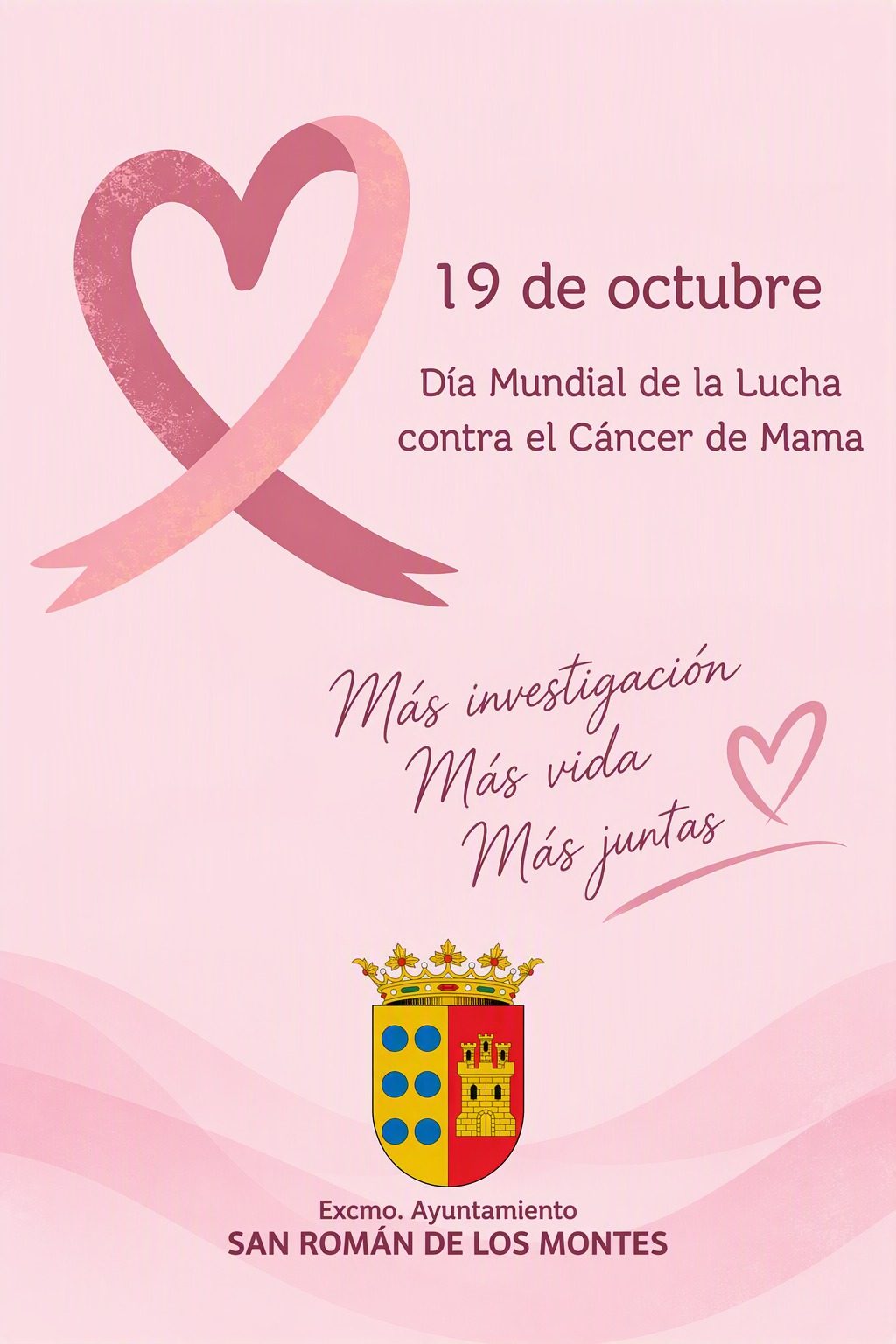 19 de octubre, Día Mundial de la Lucha contra el Cáncer de Mama